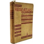 Travel/Road Atlas - Reise-Atlas für den Auto- und Eisenbahn-Verkehr, Leipzig 1934 [Germany, Austria, Switzerland, Czechoslovakia, and border regions; Poland]