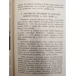 Władysław Semkowicz - Poles and Slovaks in Historical Relations, Kraków 1938