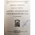 Bolesław Olszewicz - Medieval Geographical Legends, Kraków 1926 [ORBIS Library]
