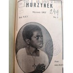 The Murzynek Magazine—published by the Sodality of St. Peter Claver for the African missions—1937 volume—12 issues [complete set, Missions, Africa]