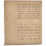 Invitation / Admission Ticket - First Tourism, Spa, and Summer Resort Exhibition in Kraków, August 15 – September 6, 1936