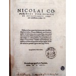 Nicolaus Copernicus - *De revolutionibus orbium coelestium* (Collector