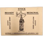 Advertising Print - Józef Rotter, Bielsko-Biała (laundry and dyeing facility) / Stock Brandy, Second Polish Republic era