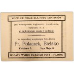 Advertising Print - Fr. Polaczek, Bielsko (Photographer) / Bielsko-Biała Electric and Railway Company, Second Polish Republic era