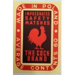 Matchbox label - matches (20)