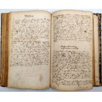 UNIQUE - Manuale pharmaceuticum - A Polish pharmaceutical manuscript from 1852 [Józef Kruczek, a pharmacist from Bircza (the Eastern Borderlands)]