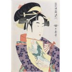 Kitagawa Utamaro (1753–1806), *Dojoji*, from the series *A Contemporary Collection of Dancers*, published by Adachi, Japan, Showa period, ca. 1960.