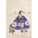 Utagawa Kuniyoshi (1798–1861), Kobayakawa Takakage, from the series: From the Lives of the Heroes of the *Taiheiki*—The Tale of Great Peace, published by Yoshikawa Kobunkan, Tokyo, 1917