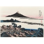 Katsushika Hokusai (1760–1849), Dawn at Isawa in Kai Province, from the series: Thirty-Six Views of Mount Fuji, published by Bijutsusha, under the supervision of the National Museum of Tokyo, Japan, Showa period, after 1960.