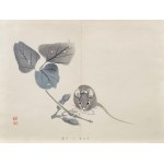 Kawabata Gyokusho (1842–1913), *The Rat and the Bean*, from the series *One Hundred Motifs for Learning Painting*, published by Yoshikawa Hanshichi, Tokyo, Japan, 1898.