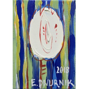 Edward Dwurnik (1943–2018), Tulipán, 2018