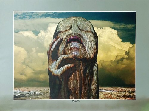 Zdzisław Beksiński (1929 - 2005), Bez tytułu (sygn. przez autora)