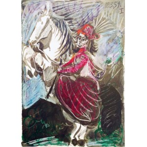 Pablo Picasso (1881–1973), Jacqueline, from the Toros y Toreros series, 1961