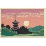 Tokuriki Tomikichirō (1902 - 2000 ), Świątynia Kibiji Kokubunji