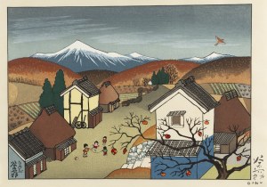 Taniuchi Rokurō (1921 - 1981), Zabawa ze skakanką (Nawatobi), 1965
