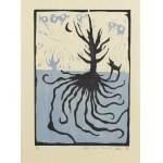 Takashi Ohno (ur. 1951), Drzewo i pies, 1991