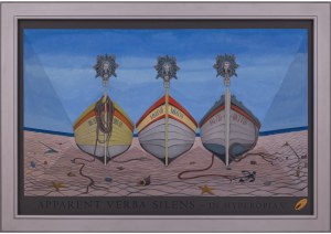Włodzimierz Kwiatkowski, APPARENT VERBA SILENS IN HYPEROPIA V , 2017