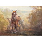 Daniel Pielucha, Charrette tirée par des chevaux
