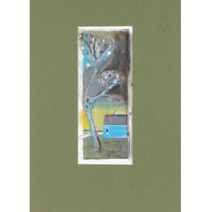 Eugeniusz TUKAN-WOLSKI (1928-2014), Drzewo przed domem