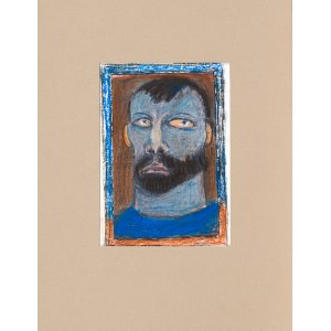 Eugeniusz TUKAN-WOLSKI (1928–2014), Muž v modrom