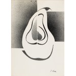 Zdzisław STANEK (1925–1996), Composition with a Pear (Light Forms), 1970s