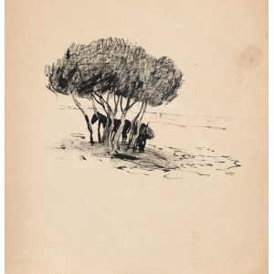 Ludwik MACIĄG (1920–2007), Kone pod stromami