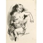 Ludwik MACIĄG (1920–2007), Nude of a Woman Seated on a Chair