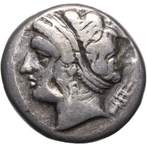 Campania, Naples. ND didrachm (275–250 B.C.), Naples.
