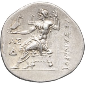Macédoine (royaume de), Alexandre III le Grand (336-323 av. J.-C.). Tétradrachme An 4 (209-208 av. J.-C.), Aspendos.