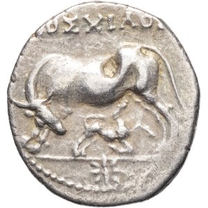 Iliria, Apollonia. Drachma bez daty (229–100 p.n.e.), Apollonia w Ilirii.