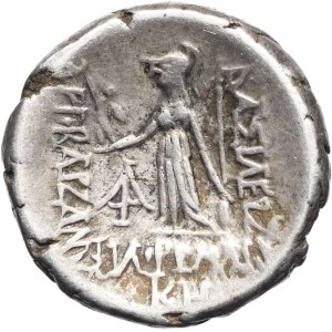 Cappadocia (Kingdom of), Ariobarzanes I Philoromaios (95–63 B.C.). Drachma, Year 28 (68–67 B.C.), Eusebia (Kayseri).
