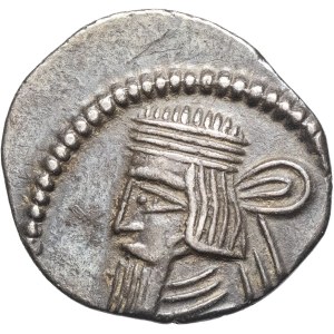 Parthian Empire, Gotarzès II (40–51). Drachma, ND, Ectabane.