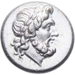 Replica of a coin of Pyrrhus, by Becker, modern strike (before 1914), Berlin (Bode Museum).
