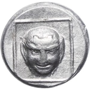 Reproduction of a coin from Lesbos in Mytilene, by Becker, modern minting (before 1914), Berlin (Bode Museum).