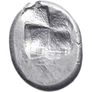 Reproduction d’une monnaie de Samos en Ionie, par Becker frappe moderne (avant 1914), Berlin (Bode-Museum).