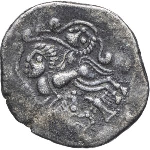 Armorique / Osismes. Statère en électrum, Classe II au sanglier et à l'aigle ND (fin du IIe - première moitié du Ier siècle avant J.-C.).