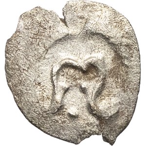Andécaves. Obole, Chaloire Bridge type, ND (80–50 B.C.).