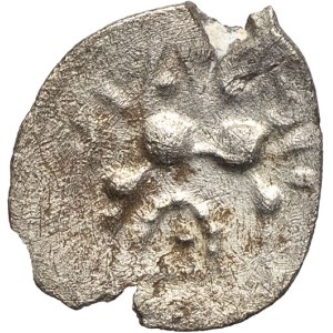 Andécaves. Obole, Chaloire Bridge type, ND (80–50 B.C.).