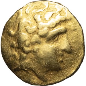 Carnutes. Quarter stater with a winged griffin, ND (late 3rd–early 2nd century B.C.).