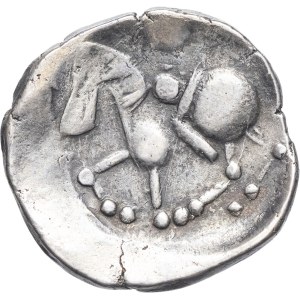Dacie. Tétradrachme au cheval scellé (Typ Sattelkopfpferd) ND (Ier siècle avant J.-C.).