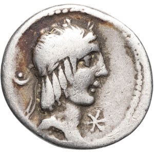 L. Calpurnius Piso Frugi. Denarius ND (90 B.C.), Rome.