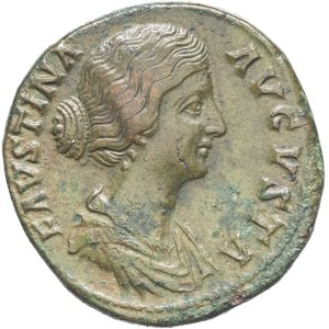 Faustina the Younger (147–175). Sesterce ND (161–176), Rome.