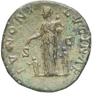 Faustina the Younger (147–175). Sesterce ND (161–176), Rome.