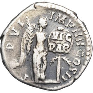 Lucius Verus (161–169). Denarius, victory over the Parthians, n.d. (166), Rome.