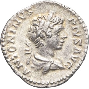 Caracalla (198–217). Denarius ND (202), Rome.