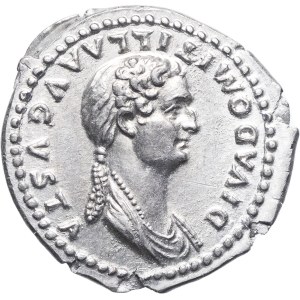 Reproduction of a denarius of Domitilla, by Becker, modern strike (before 1914), Berlin (Bode Museum).