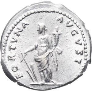 Reproduction of a denarius of Domitilla, by Becker, modern strike (before 1914), Berlin (Bode Museum).