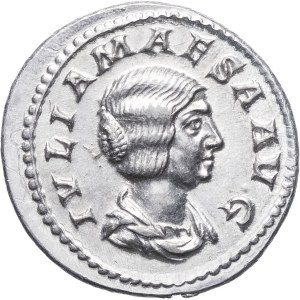 Reproduction of a denarius of Julia Maesa, by Becker, modern strike (before 1914), Berlin (Bode Museum).