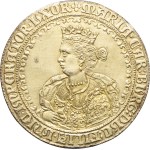 Holy Roman Empire (962–1806). Gold medal, known as the Prague Jewish Medal (Judenmedaille), Mary of Burgundy and Maximilian I, 1486 (1620–1650, modern cast), Prague.