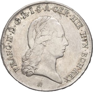 François II (1792-1835). Thaler aux couronnes (Kronenthaler) 1797, H, Günzburg.